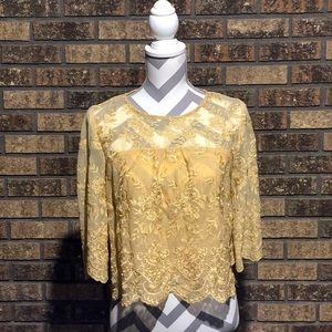 Forever 21 Juniors Medium Gold